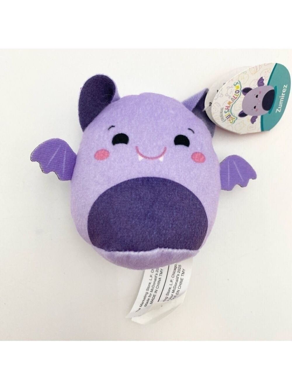 Squishmallows McDonald’s Happy Meal Plush Zumirez the Bat